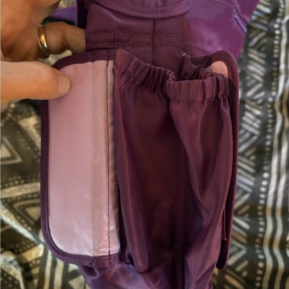 Lug Purple Quilted Shoulder Bag with Adjustable Straps - Picture 8 of 9